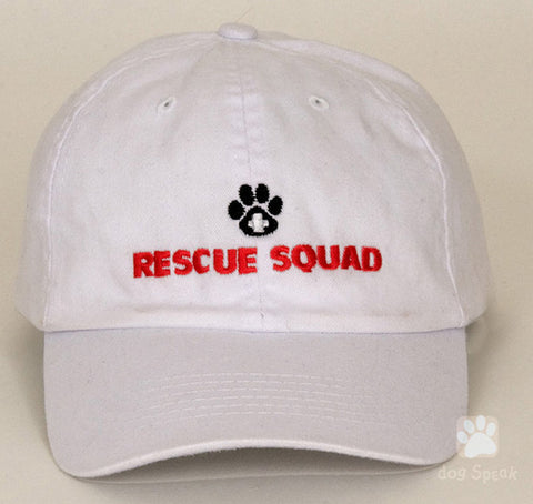 Rescue Squad Embroidered Baseball Hat