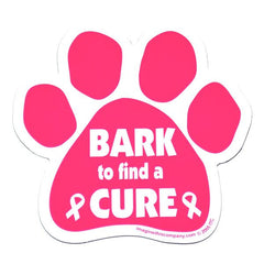 Bark To Find a Cure Car Magnet