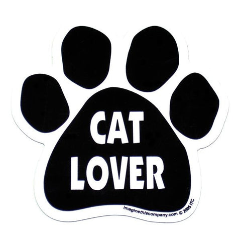 Cat Lover Car Magnet