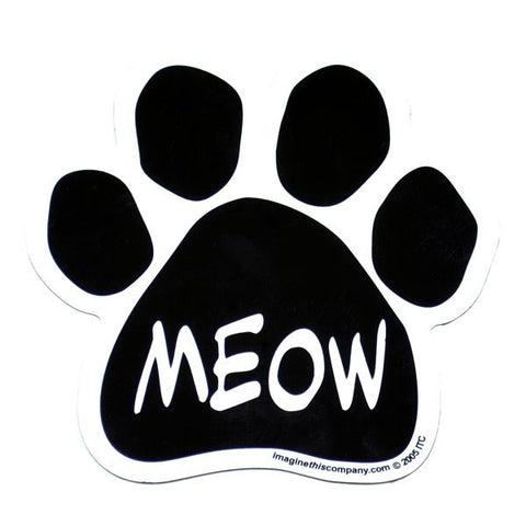 Meow Car Magnet