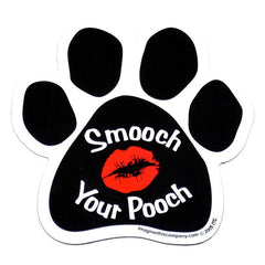 Smooch Your Pooch Car Magnet