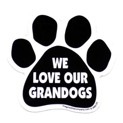 We Love Our Grandogs Car Magnet