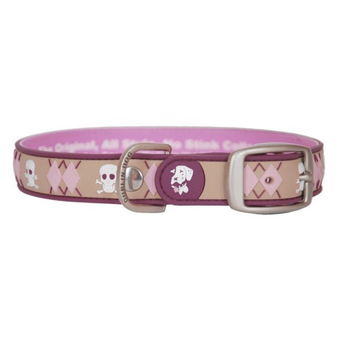 Sangria Waterproof No Stink Dog Collar