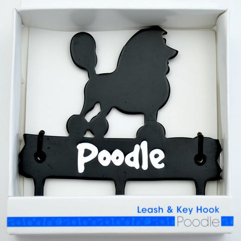 Poodle Key Leash Hooks