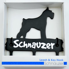 Schnauzer Key Leash Hooks