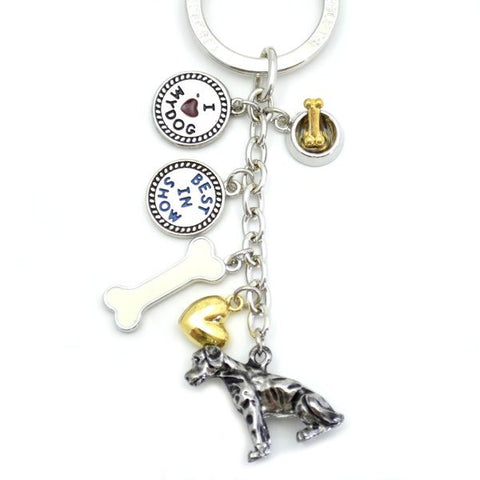 Pointer Metal Charm Key Chain