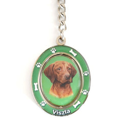 Vizsla Spinning Key Chain