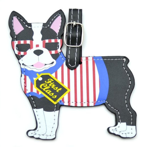 Boston Terrier Luggage Tag