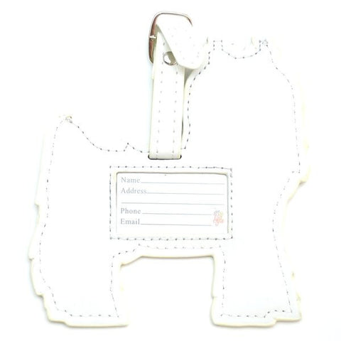 Maltese Luggage Tag