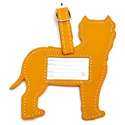 Pit Bull Luggage Tag