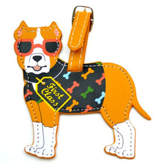 Pit Bull Luggage Tag