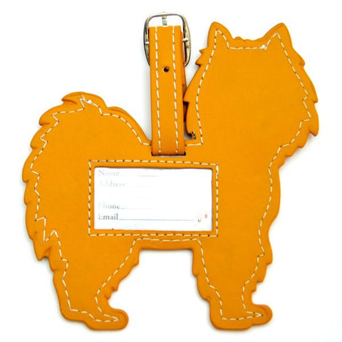 Pomeranian Luggage Tag