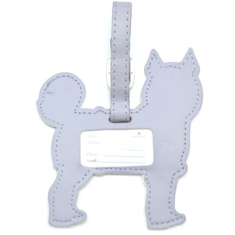 Siberian Husky Luggage Tag