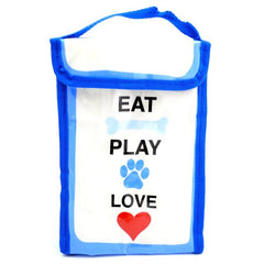 Eat Play Love Reusable Dog Lunch Tote
