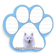 American Eskimo Magnetic Notepad