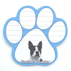 Boston Terrier Magnetic Notepad