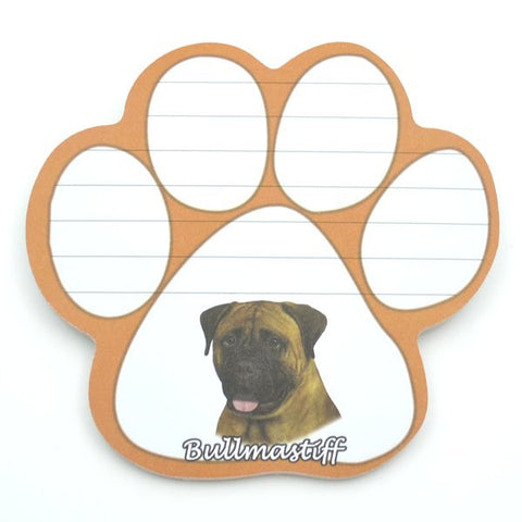 Bullmastiff Magnetic Notepad