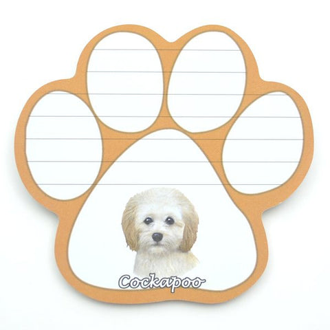 Cockapoo Magnetic Notepad