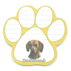 Dachshund (Red) Magnetic Notepad