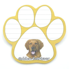 Golden Retriever Magnetic Notepad