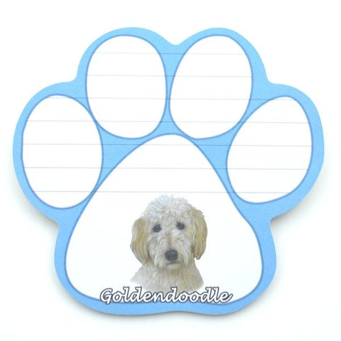 Goldendoodle Magnetic Notepad