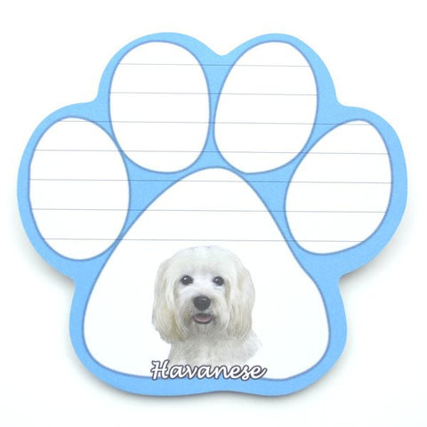 Havanese Magnetic Notepad