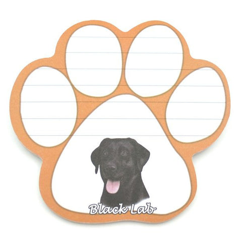 Labrador Retriever (Black) Magnetic Notepad