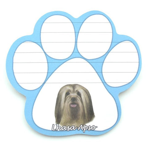 Lhasa Apso Magnetic Notepad