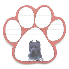 Pit Bull (Blue) Magnetic Notepad