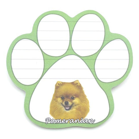 Pomeranian Magnetic Notepad