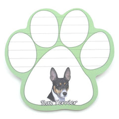 Rat Terrier Magnetic Notepad