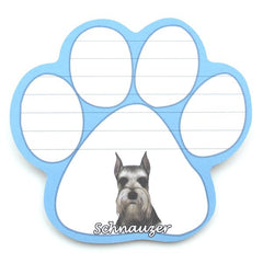 Schnauzer (Cropped) Magnetic Notepad