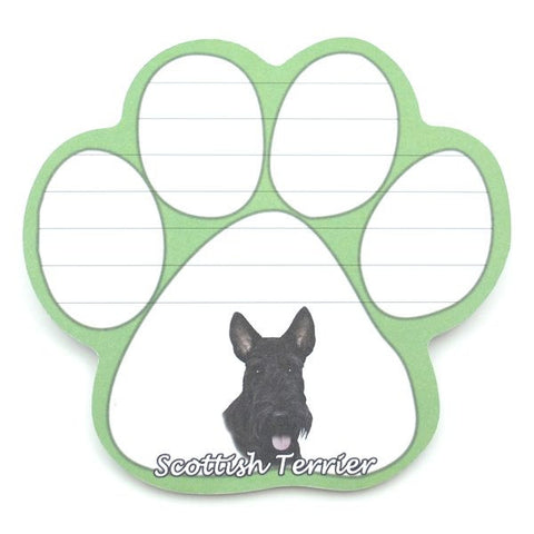 Scottish Terrier Magnetic Notepad