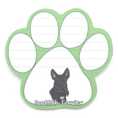 Scottish Terrier Magnetic Notepad