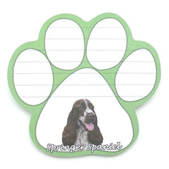 Springer Spaniel Magnetic Notepad