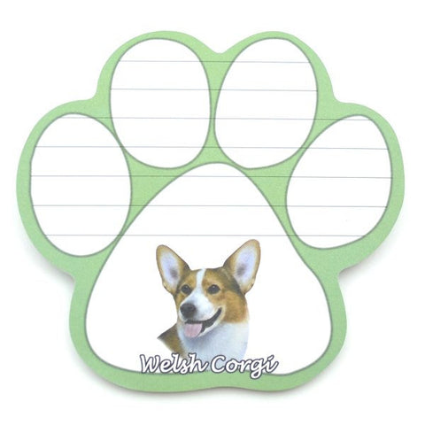 Welsh Corgi Magnetic Notepad