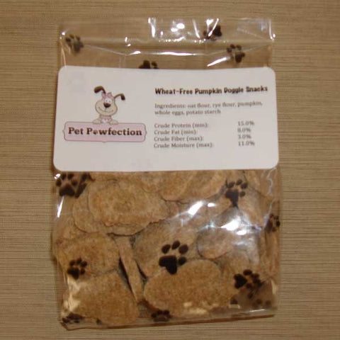 Wheat-Free Pumpkin Dog Treats