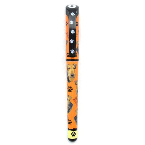 Airedale Terrier Refillable Gel Pen