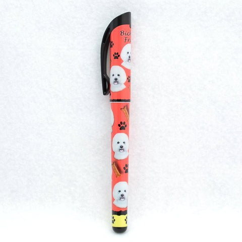 Bichon Frise Refillable Gel Pen