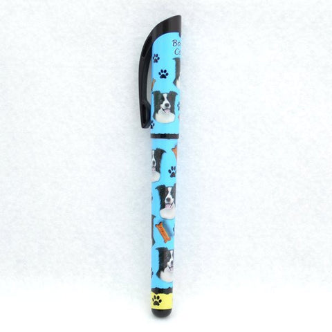 Border Collie Refillable Gel Pen