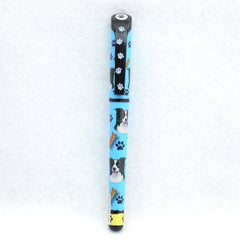 Border Collie Refillable Gel Pen