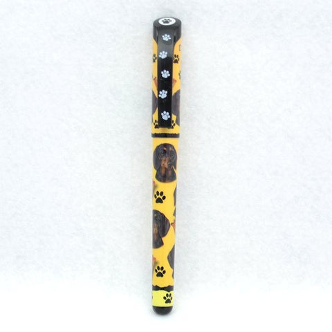 Dachshund (Black) Refillable Gel Pen