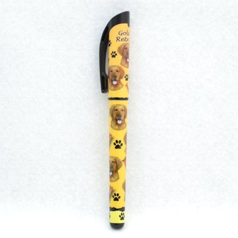 Golden Retriever Refillable Gel Pen