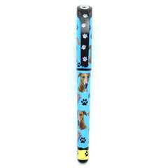 Greyhound (Brindle) Refillable Gel Pen