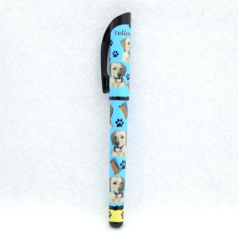 Labrador Retriever (Yellow) Refillable Gel Pen