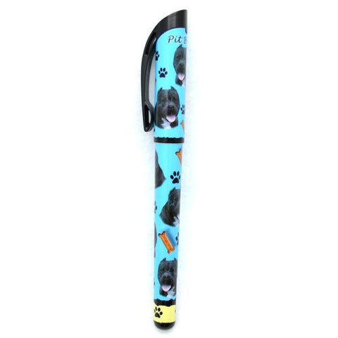 Pit Bull (Black) Refillable Gel Pen