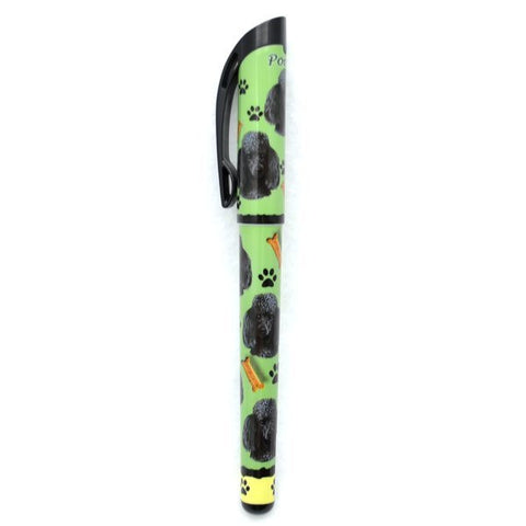 Poodle (Black) Refillable Gel Pen