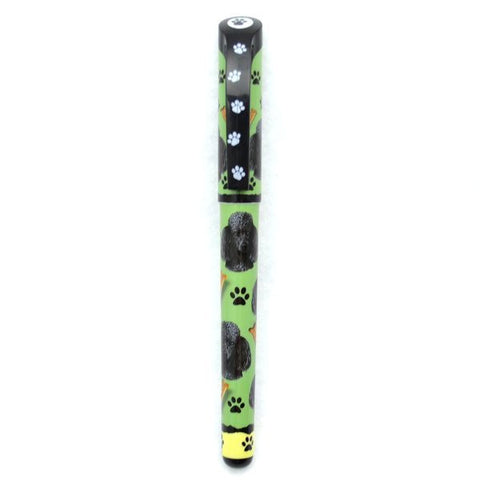 Poodle (Black) Refillable Gel Pen