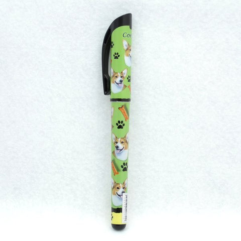 Welsh Corgi Refillable Gel Pen