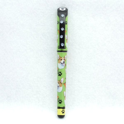 Welsh Corgi Refillable Gel Pen